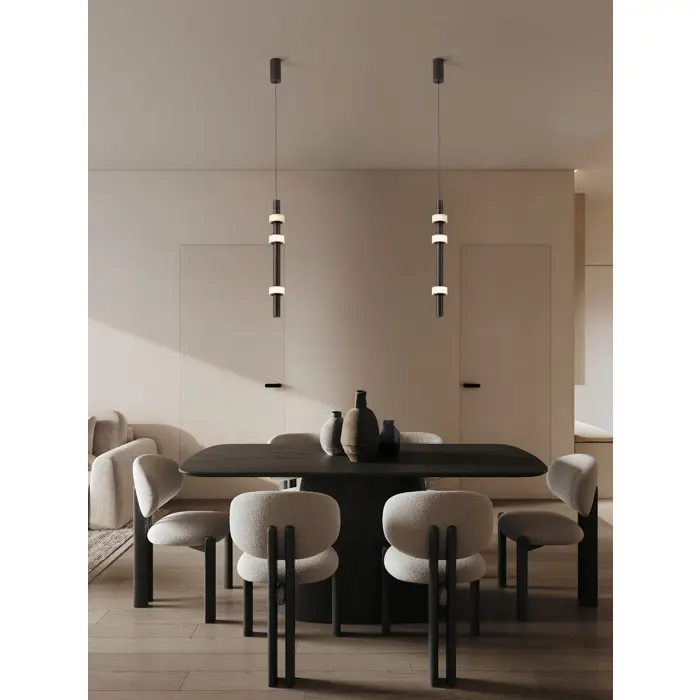 MARLOW Visilica LED 14 W 1226 lm IP20 3000 K Antracit