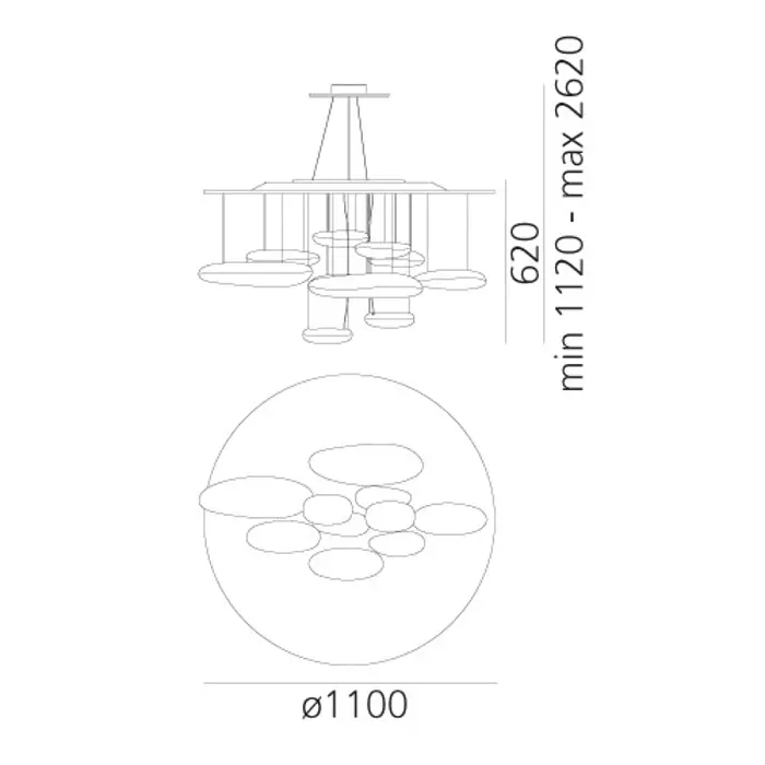 MERCURY LED VISILICA 2893lm/2700K ARTEMIDE