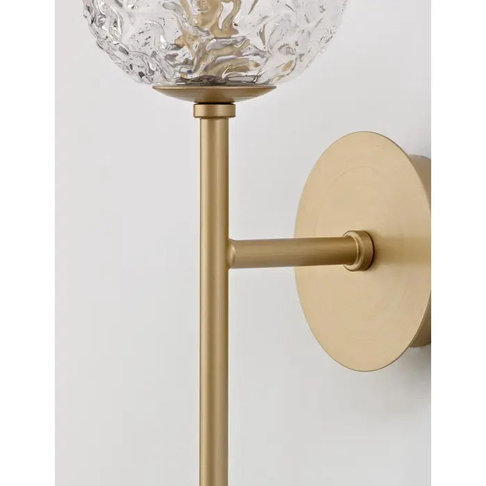 MIRANO ZIDNA LAMPA G9 /IP20/MESING ZLATNA