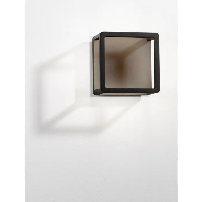 MISTI ZIDNA LAMPA LED 3000K 271lm IP65 CRNA