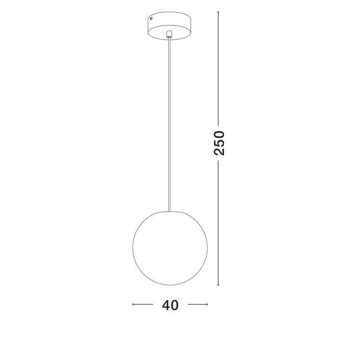 MOON VISILICA LED E27 1x12 Watt 100-240 Volt