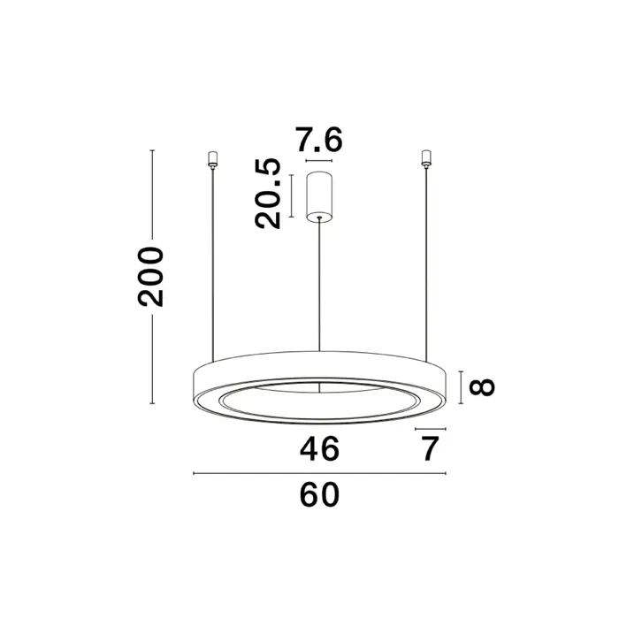 MORBIDO VISILICA LED 48W/2700-4000K/3268lm/DIMM/IP20/BIJELA