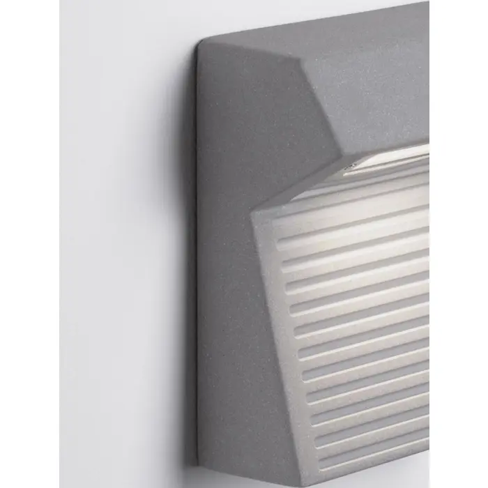 MORIS ZIDNA LAMPA SIVA LED 8 Watt 220-240Volt 418lm 3000K IP65