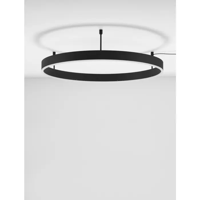MOTIF PLAFONSKA SVJETILJKA LED 50W/3000K/4166lm/DIMM/IP20/CRNA