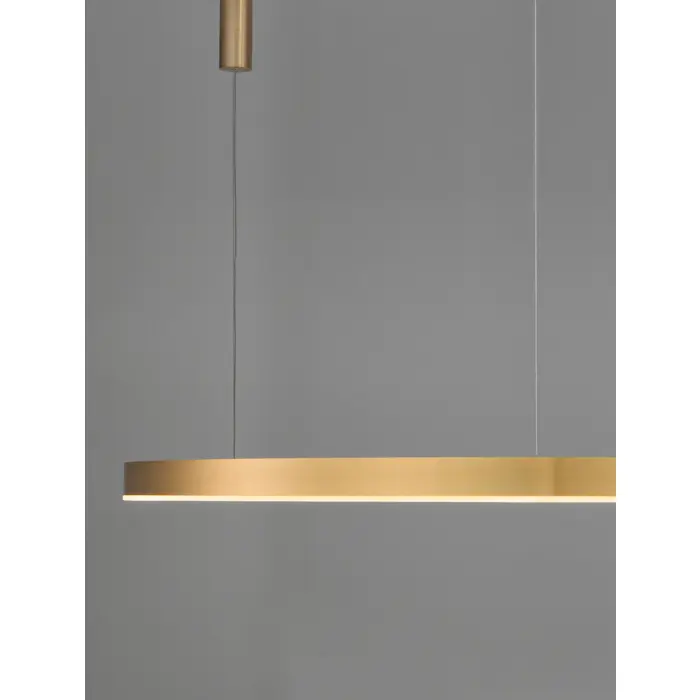 MOTIF VISILICA LED 80W/3000K/6000lm/DIMM/IP20/BRUŠENI MESING