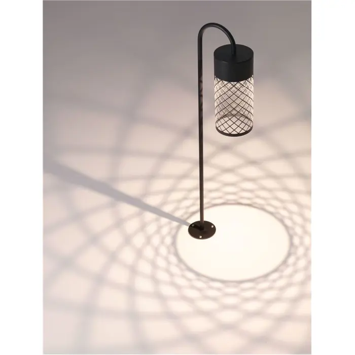 MOTLEY VANJSKA STAJAĆA SVJETILJKA LED 9Watt 395Lm 3000K IP65 CRNA