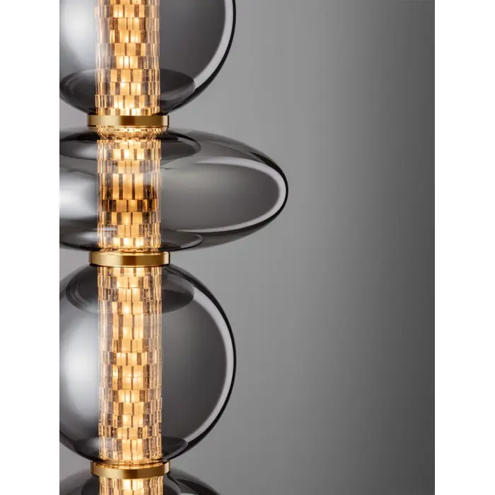 NAVI VISILICA LED/3000K/27W/3201Lm/ZLATNA& GRAY