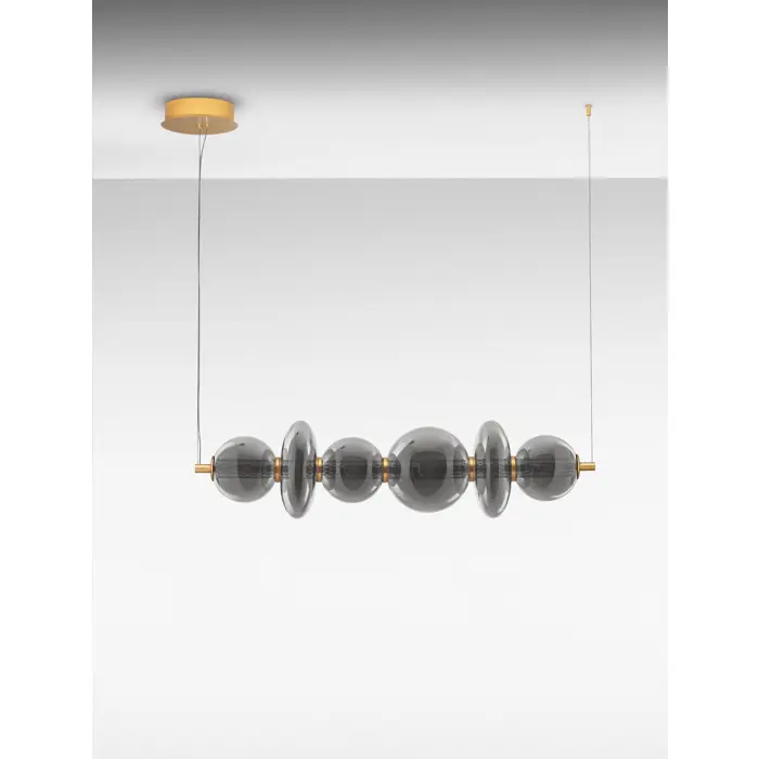NAVI VISILICA LED/3000K/29W/3472Lm/ZLATNA& GRAY