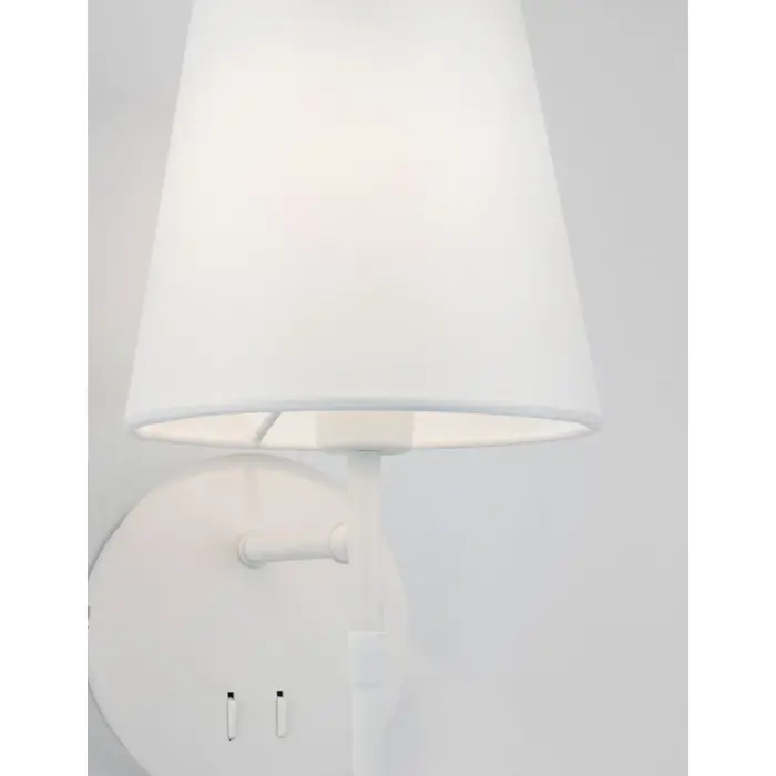 NIA ZIDNA LAMPA LED & E27 3W/3000K/180lm/IP20/BIJELA