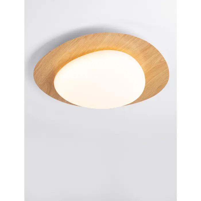 NIMBUS PLAFONJERA LED/3000K/21W/1571Lm/WOOD & WHITE