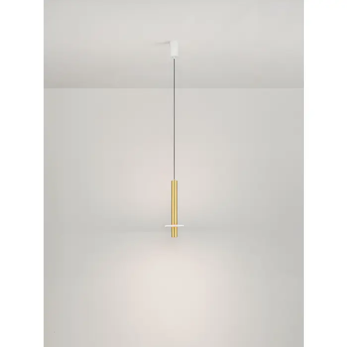 NOEMI Visilica Triac Prigušiva LED 6 W 360 lm 3000K Zlatna/Bijela