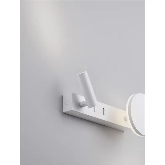 NOIMA ZIDNA LAMPA LED /3000K/9W/543Lm/BIJELA