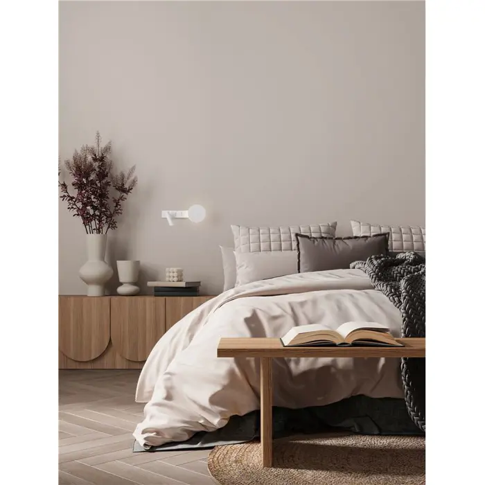 NOIMA ZIDNA LAMPA LED /3000K/9W/543Lm/BIJELA