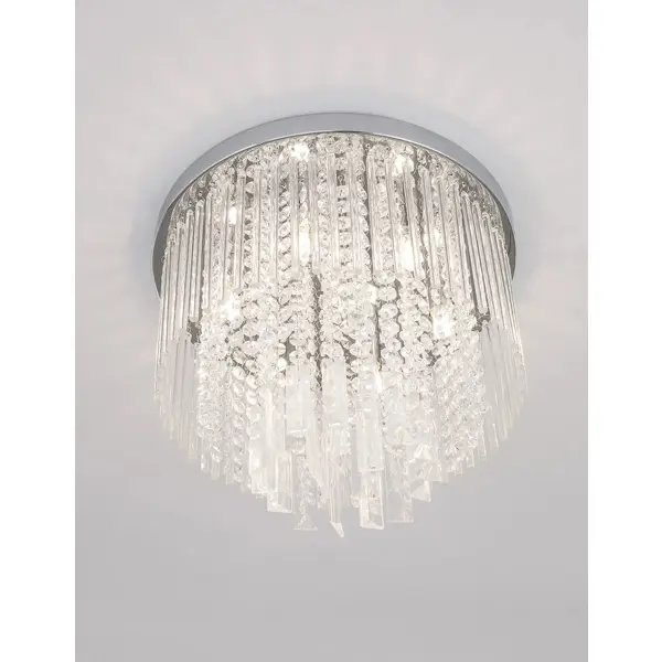 NUNZIA PLAFONSKA LAMPA G9 IP20/KROM