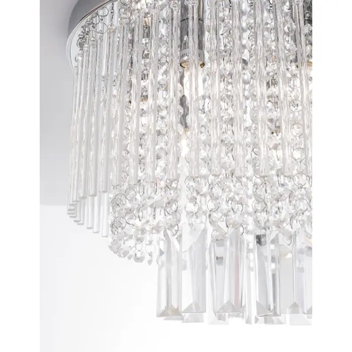 NUNZIA PLAFONSKA LAMPA G9 IP20/KROM