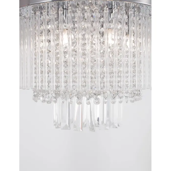 NUNZIA PLAFONSKA LAMPA G9 IP20/KROM