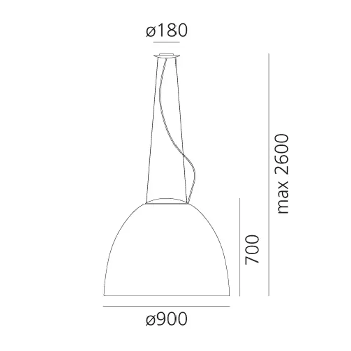 NUR 1618 LED VISILICA ANTRACIT 80W 3000K 4308lm