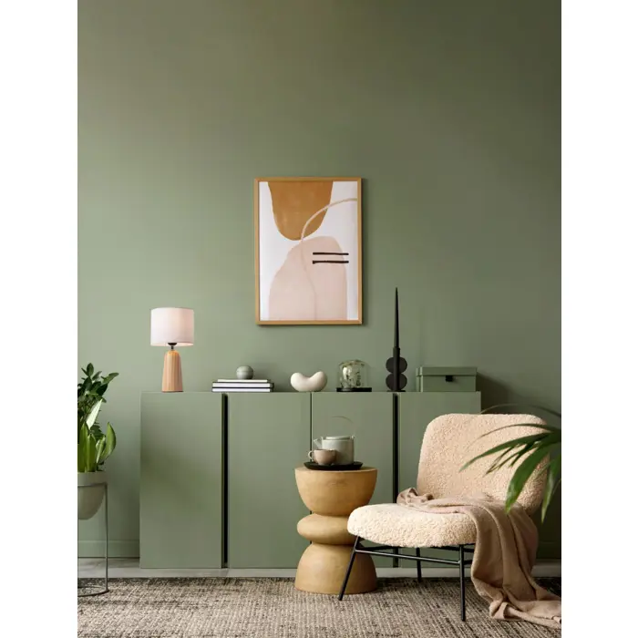 OBY STOLNA LAMPA E27/12W/NATURAL & WHITE