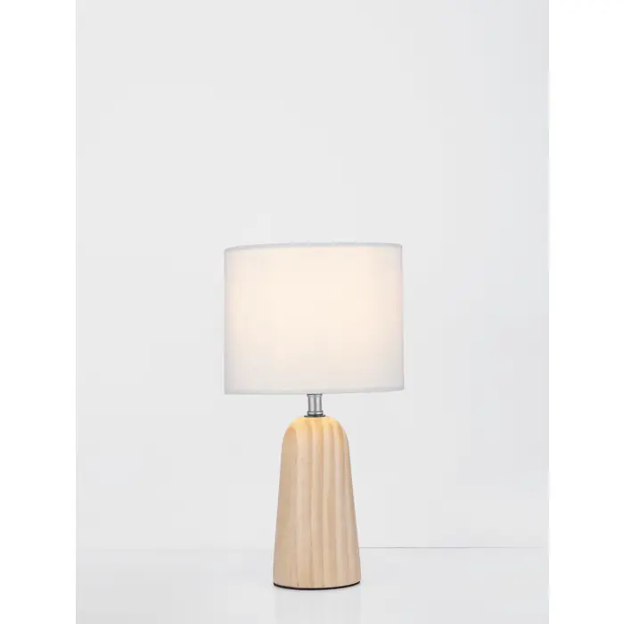 OBY STOLNA LAMPA E27/12W/NATURAL & WHITE