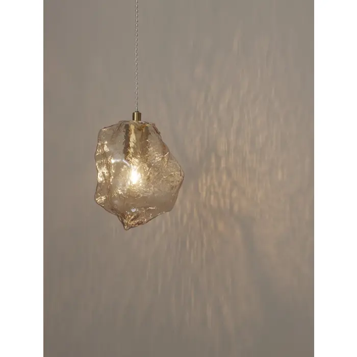 ODELLE VISLICA E14 /IP20/MESING ZLATNA & JANTAR