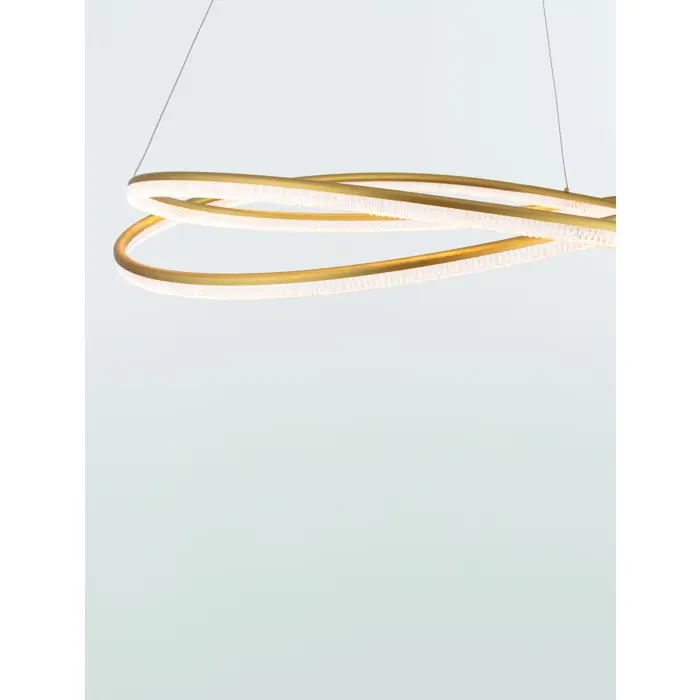 OFELIA VISILICA LED/3000K/68W/5637Lm/BRASS GOLD