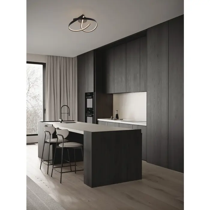 OLIA LED STROPNA SVJETILJKA CRNA 47W IP20 CCT 2700-4000K TRIAK PRIGUŠLJIVA