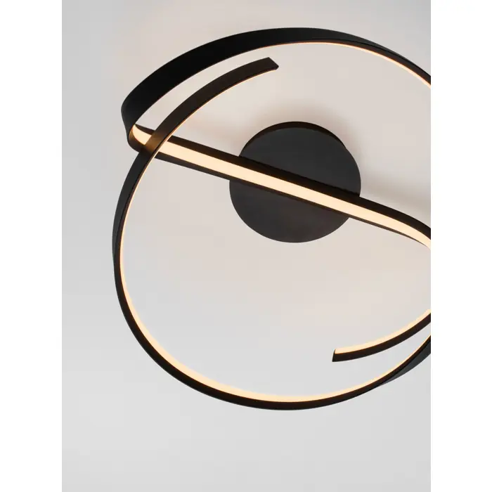 OLIA LED STROPNA SVJETILJKA CRNA 47W IP20 CCT 2700-4000K TRIAK PRIGUŠLJIVA