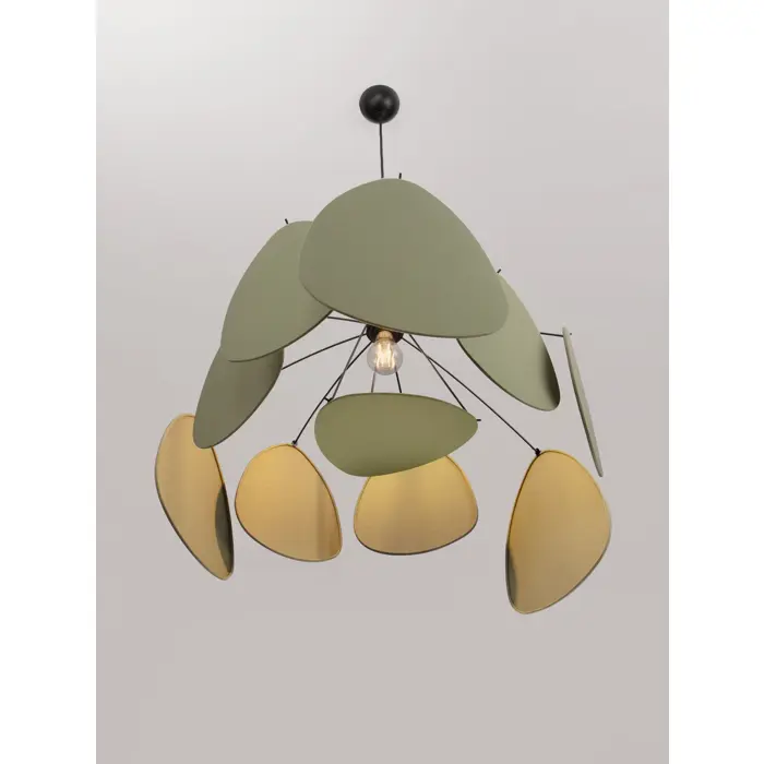 OLINA Visilica Grlo E27 1x12 W IP20 FI: 70 Zelena