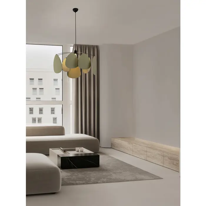 OLINA Visilica Grlo E27 1x12 W IP20 FI: 70 Zelena