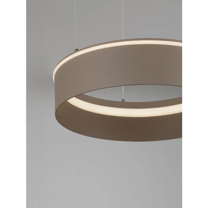 OLIVIA Visilica Triac Prigušiva LED 39 W CCT Siva