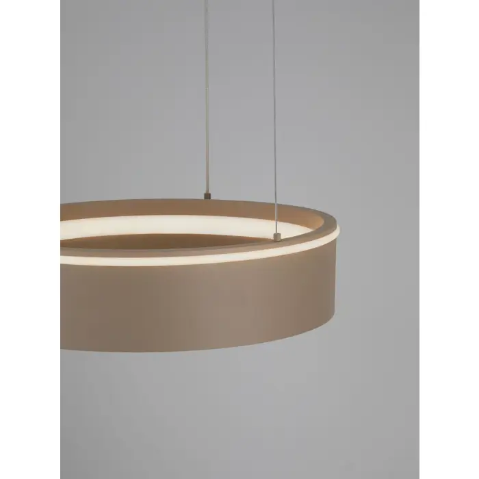 OLIVIA Visilica Triac Prigušiva LED 39 W CCT Siva