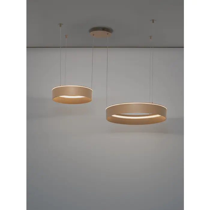 OLIVIA Visilica Triac Prigušiva LED 86 W CCT Siva