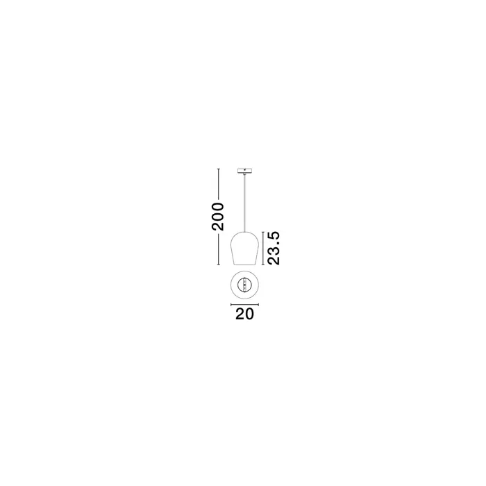 OMIO VISILICA E27 1x12W IP55