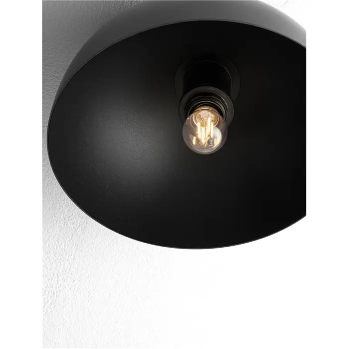 ONIA PLAFONJERA E27/12W/CRNA