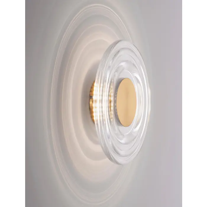 ONRID ZIDNA LAMPA LED/3000K/5W/620Lm/ZLATNA