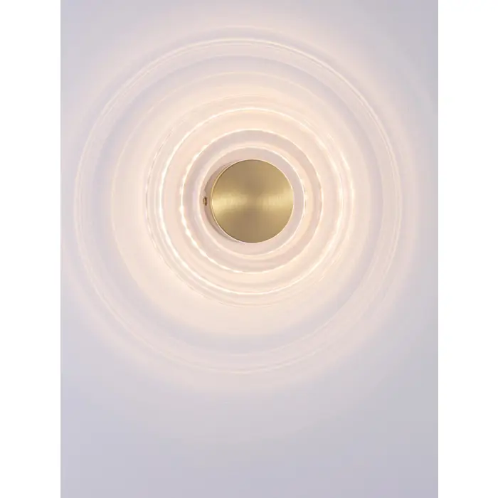 ONRID ZIDNA LAMPA LED/3000K/5W/620Lm/ZLATNA