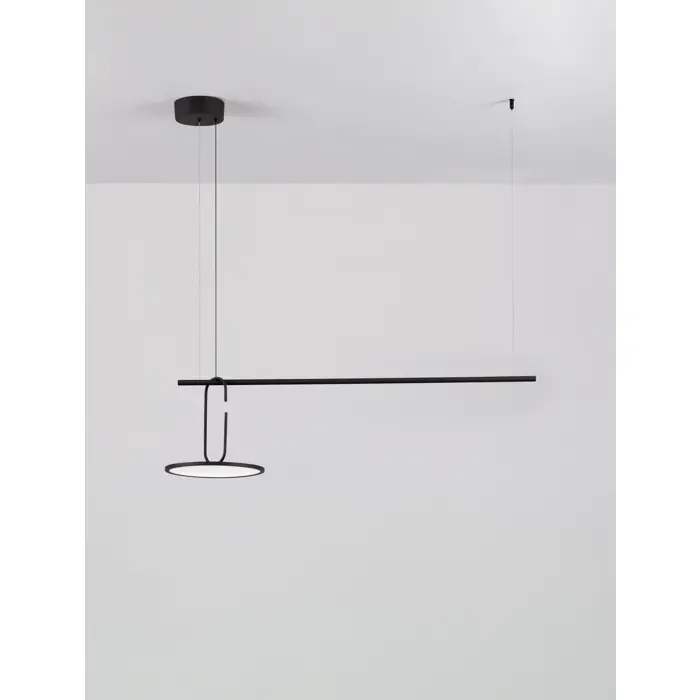 OPI VISILICA LED/3000K/22W/2600Lm/CRNA