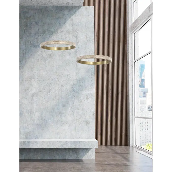 ORLANDO VISILICA LED 18W/3000K/1020lm/IP20/ANTIQUE MESING