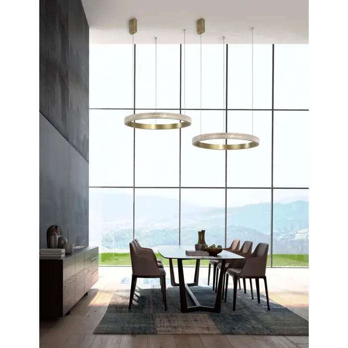 ORLANDO VISILICA LED 23W/3000K/1265lm/IP20/ANTIQUE MESING