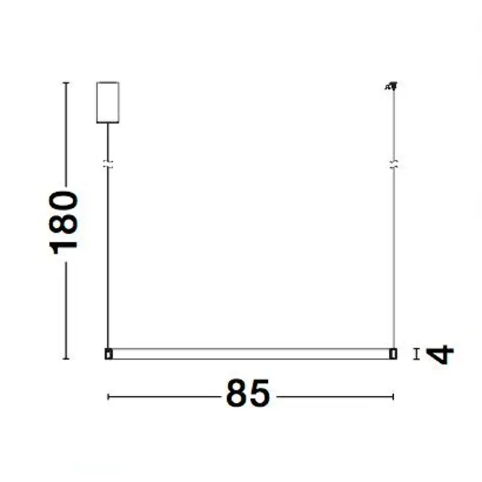 ORLANDO VISILICA LED 30W/3000K/1650lm/IP20/ANTIQUE MESING