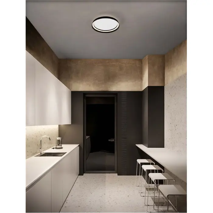 ORMI PLAFONJERA LED /2700-4000K/38W/2713Lm/CRNA