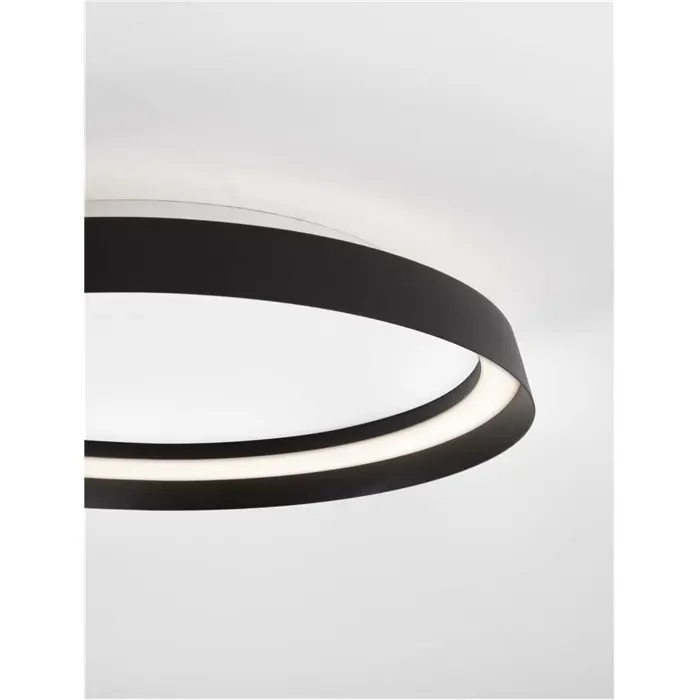 ORMI PLAFONJERA LED /2700-4000K/38W/2713Lm/CRNA
