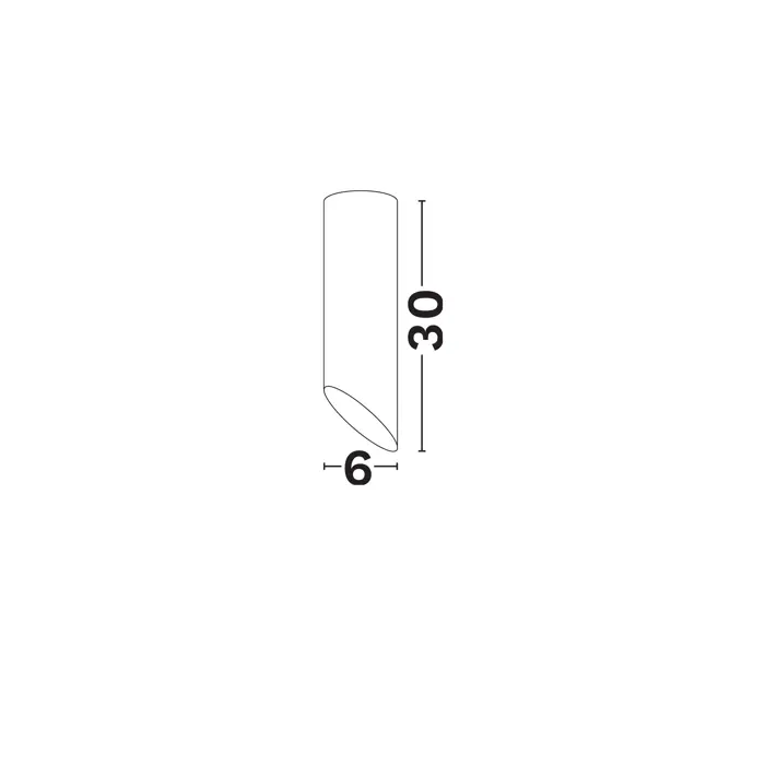 OSLO NADGRADNA SVJETILJKA CRNI GU10 1x10 Watt IP20 220-240 Volt