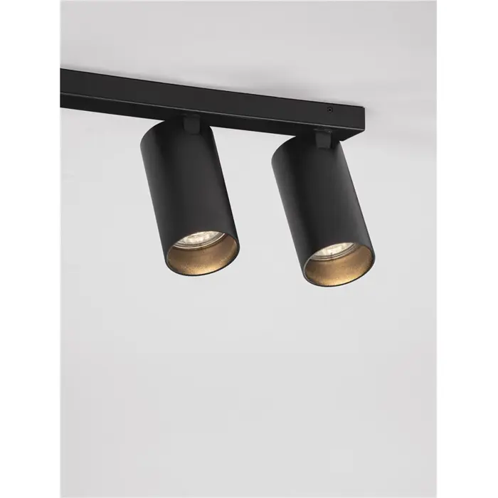 OSO REFLEKTOR CRNI GU10 3x10W IP20