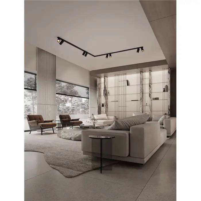 OSO REFLEKTOR CRNI GU10 8x10W IP20
