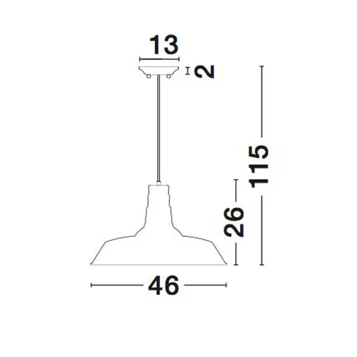 OSTERIA VISILICA E27 /IP20/BIJELA