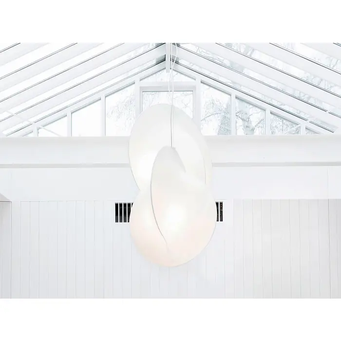 OVERLAP 1 VISILICA E27/105W/220-250V/fi.650mm/BIJELA