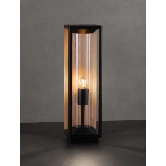 PACIFIC STAJAĆA LAMPA E27 IP65 CRNA