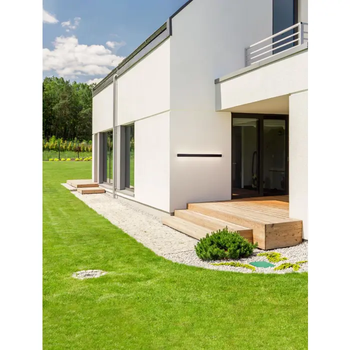 PATH VANJSKA ZIDNA SVJETILJKA LED 19 Watt 380Lm 3000K IP65 CRNA