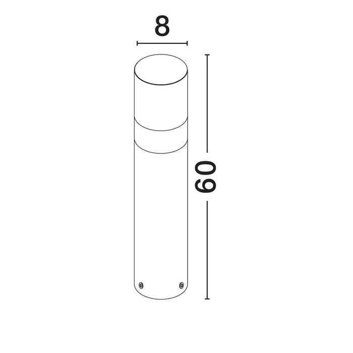 PAUL PODNA SVJETILJKA CRNA LED 10 Watt 220-240 Volt 685lm 3000K IP65